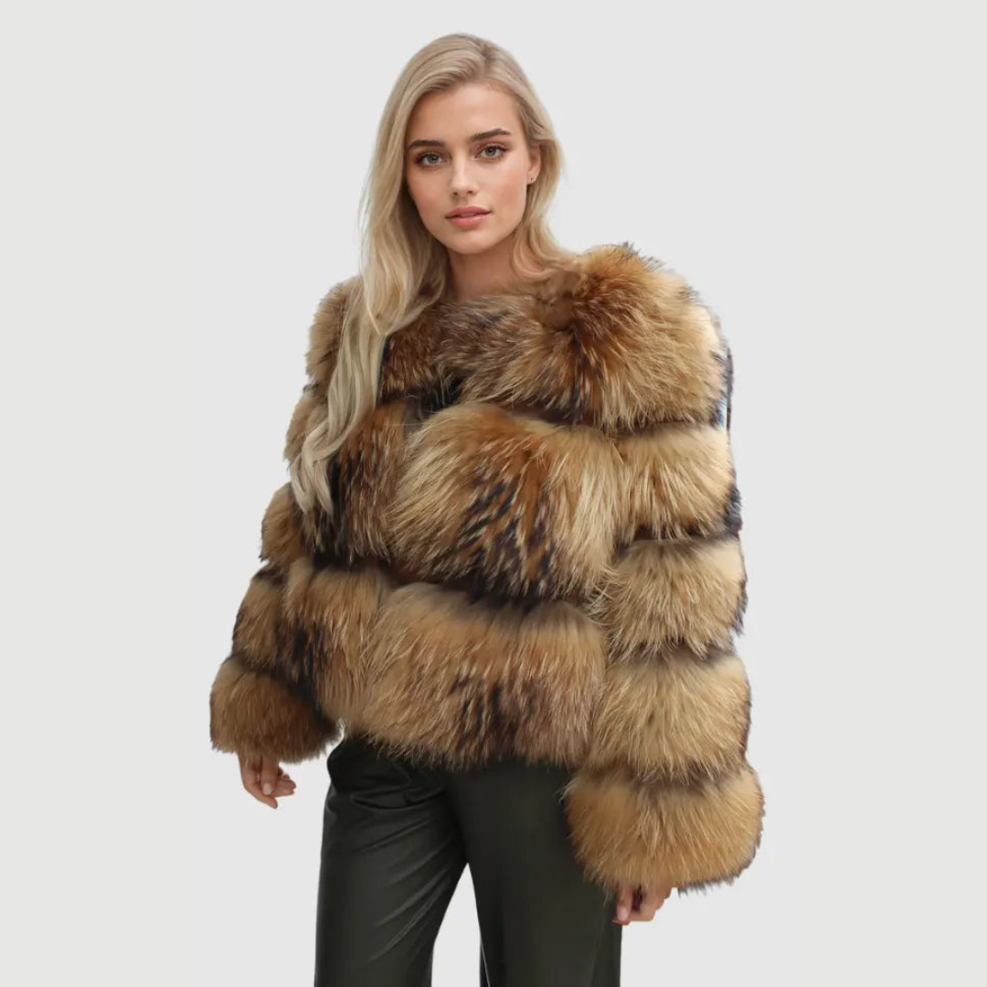 Darcy | Chic Faux Fur Jacket.