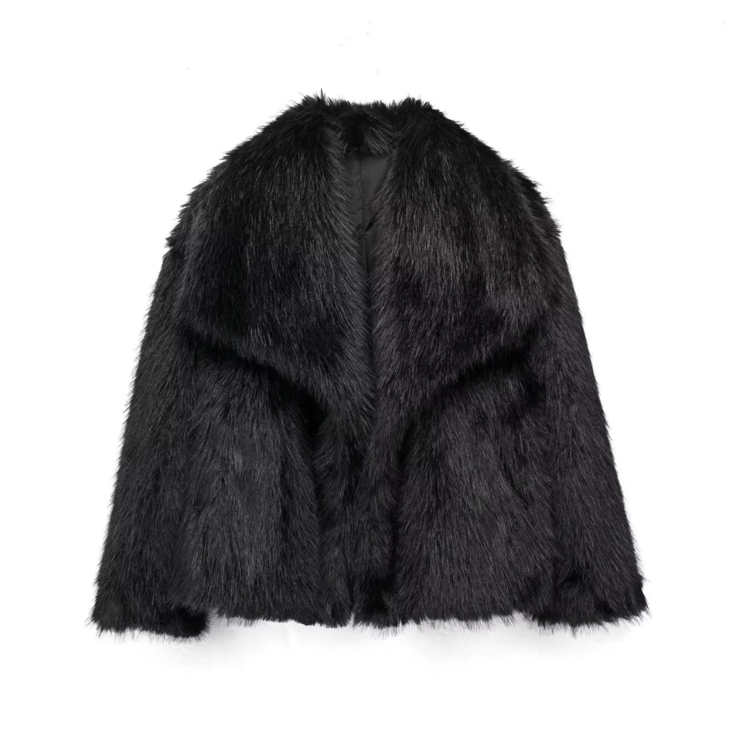 Sophie - Elegant Faux Fur Jacket – Chic, Warm & Timeless.