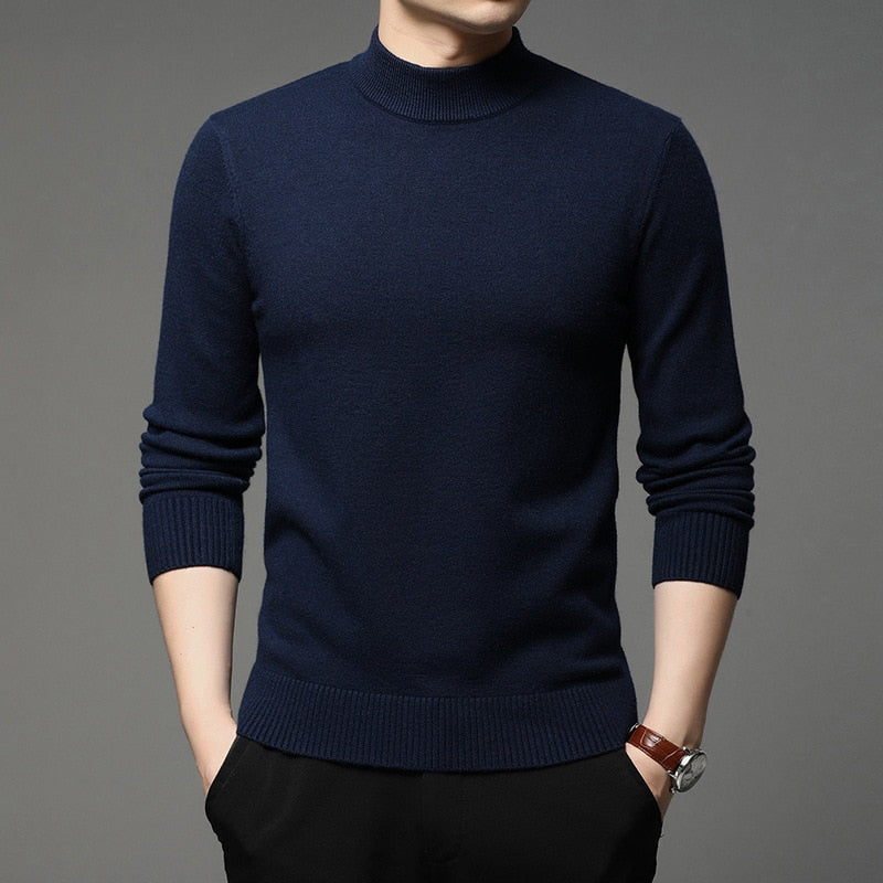 Hugo - Men's Half Turtleneck Jumper.