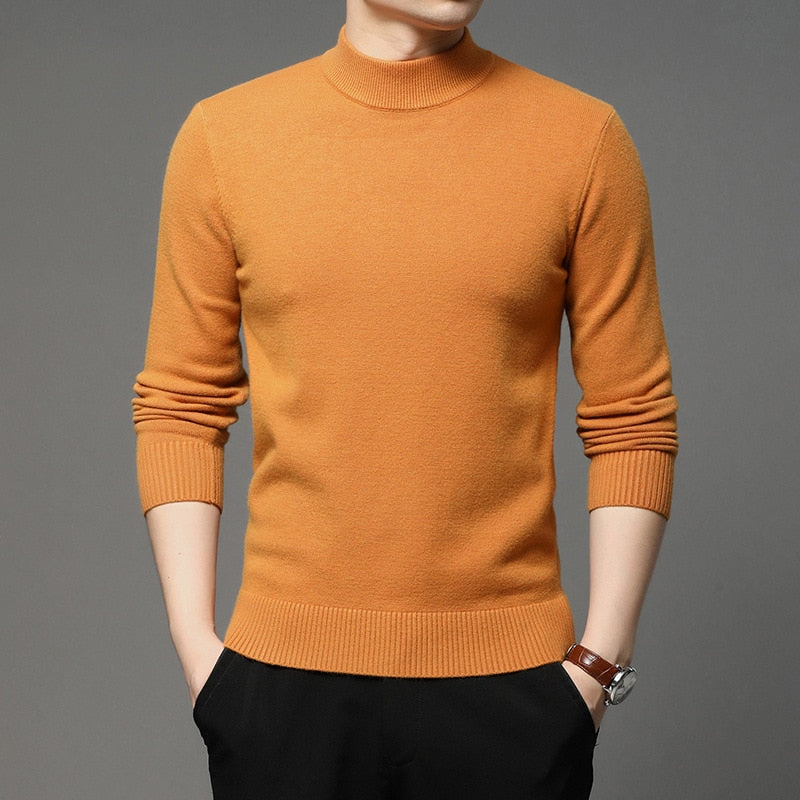 Hugo - Men's Half Turtleneck Jumper.