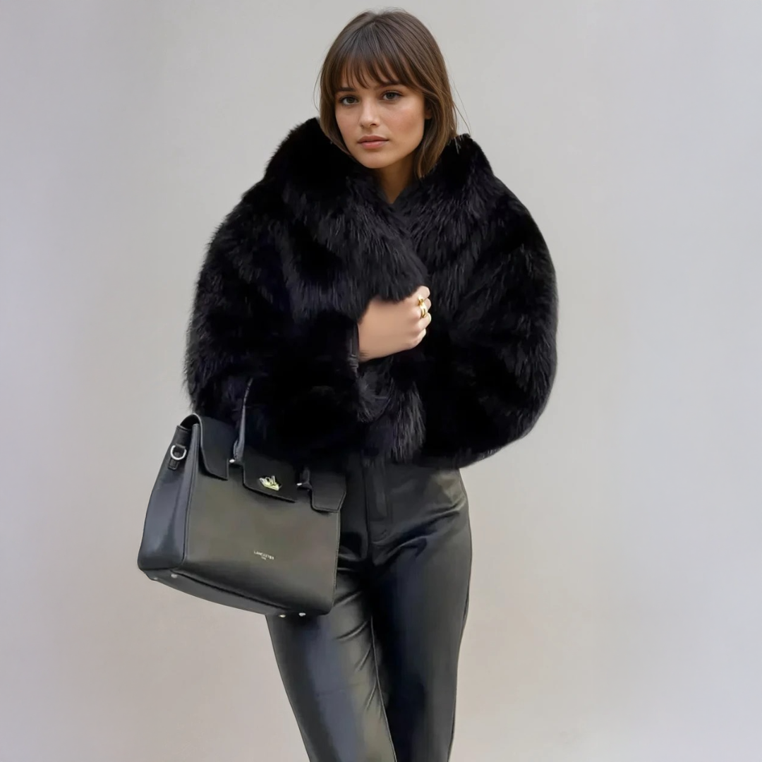 Sophie - Elegant Faux Fur Jacket – Chic, Warm & Timeless.