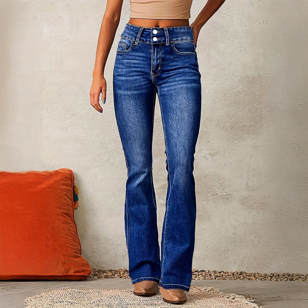 Grace - High-Flared Jeans.